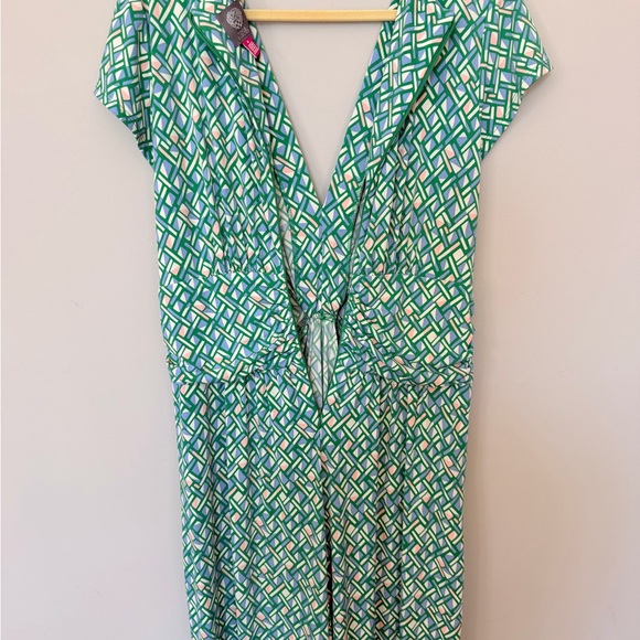 Vince Camuto Cap-Sleeve Wide-Leg Jumpsuit XL - Picture 6 of 8